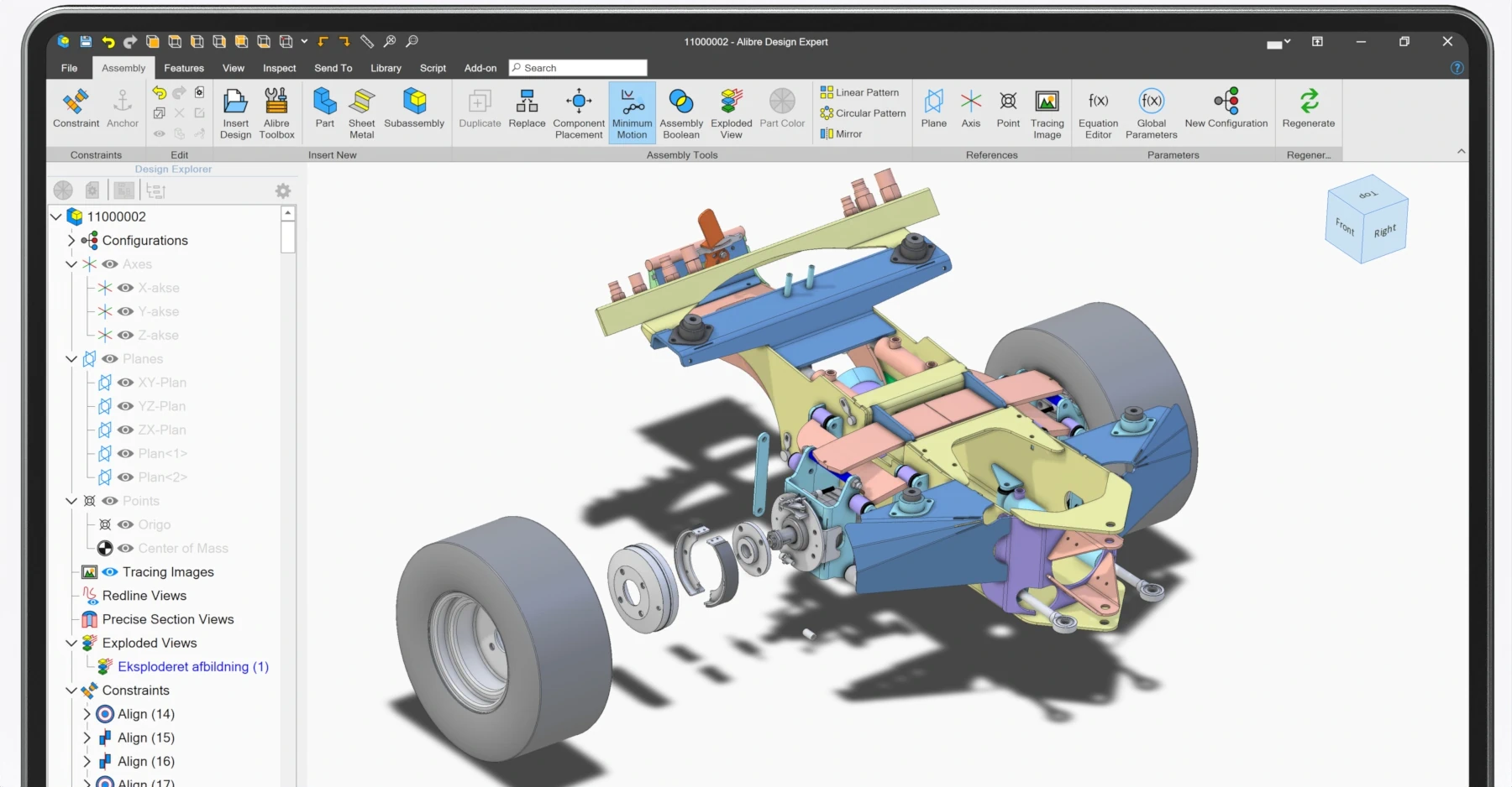 Sheet metal design in Alibre Design
