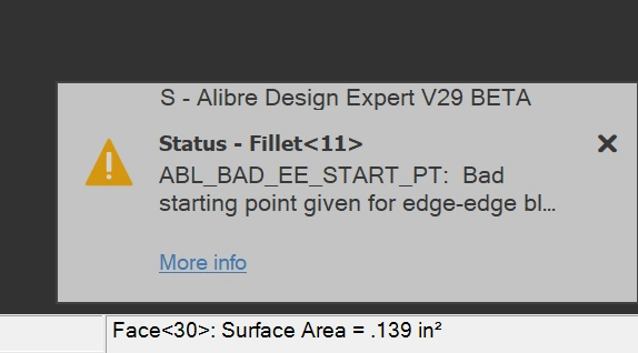 Alibre Design 29 NOTIFICATIONS
