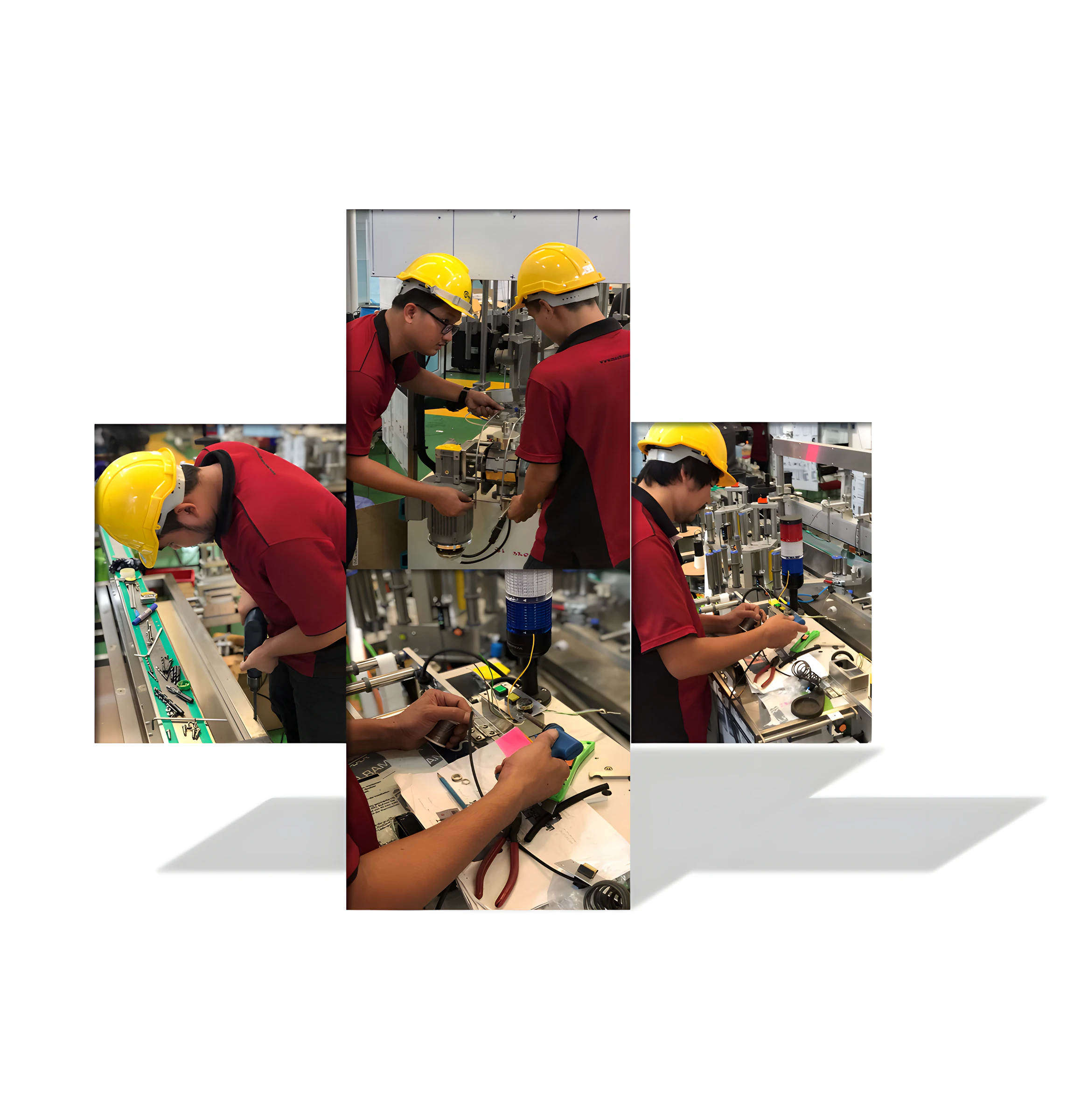 MET engineers supporting customer machinery