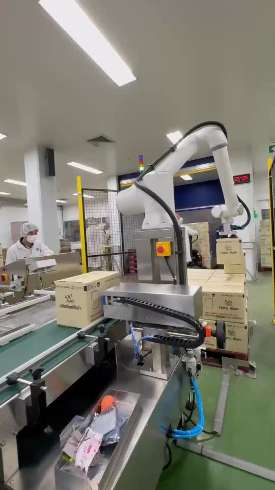 MT-COBOT and SkyRobot on the line